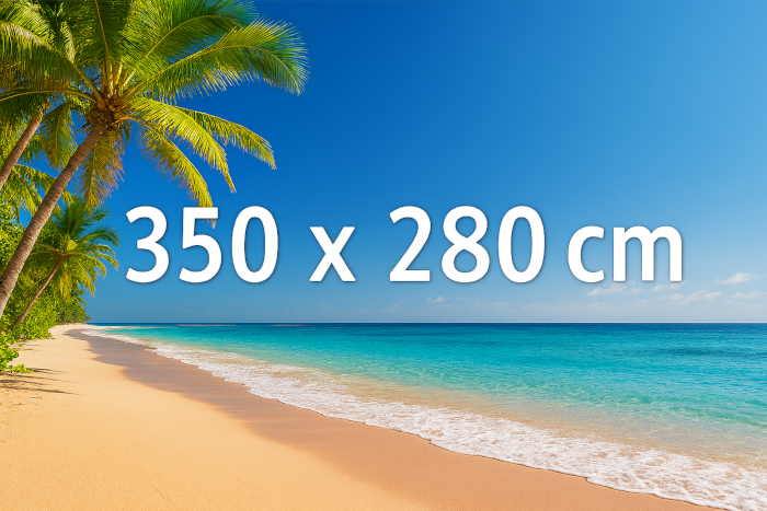 Vlies-Fototapete 350 x 280 cm – großformatige Motive für stilvolle Raumgestaltung